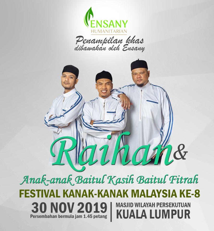 Raihan Official di Festival Kanak-kanak Malaysia