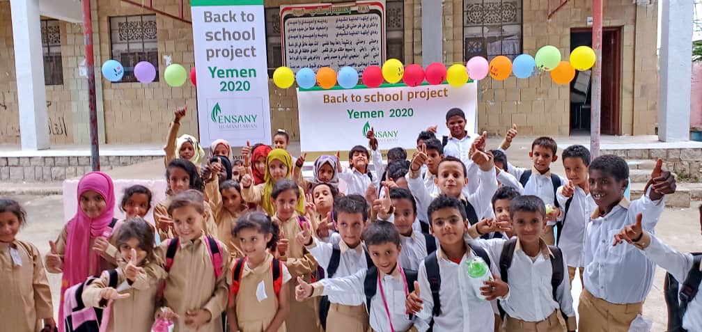 2nd annual back to school for Yemeni orphan kids 2021