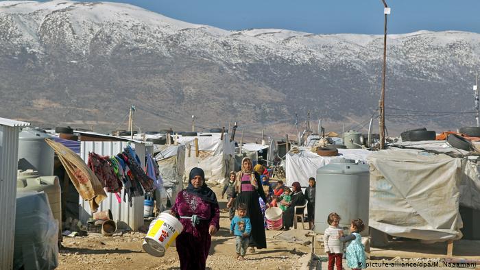 refugee camps winter emergency appeal in Lebanon
