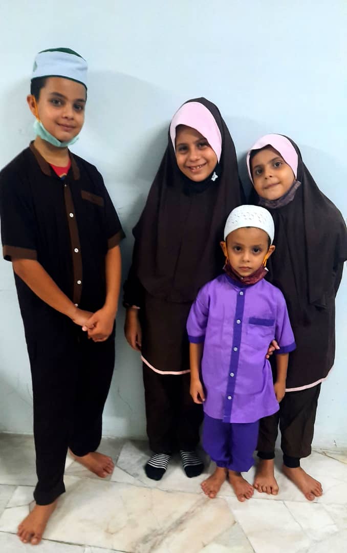 4 orphan Palestinian Refugee Children in Malaysia need your help to continue education