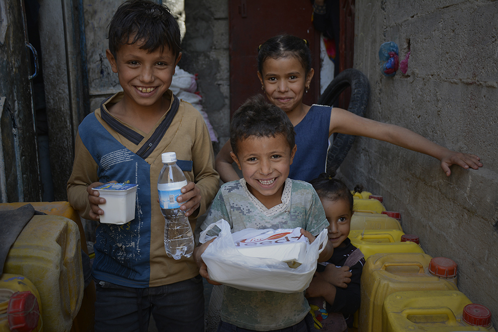 Special Meal for Orphaned Children and People In Need