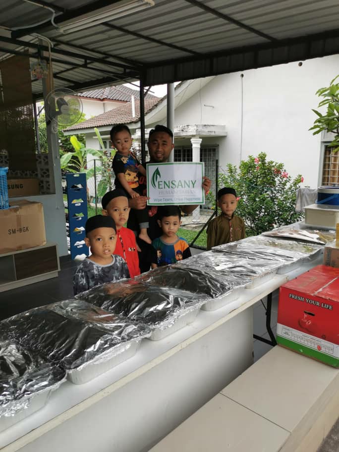 150 Iftar meals for orphans  in Pusat Jagaan Cahaya Kasih Bistari, Subang