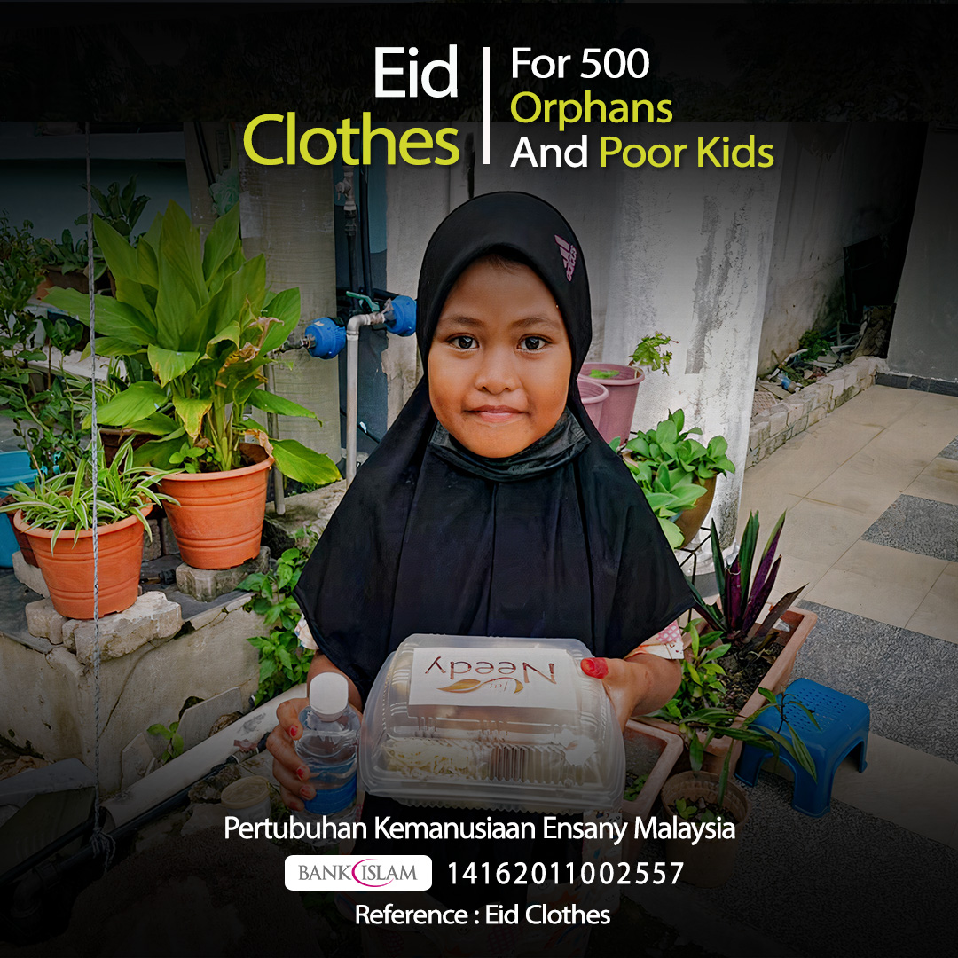 Eid Clothes For 500 Orphans And Poor Kids