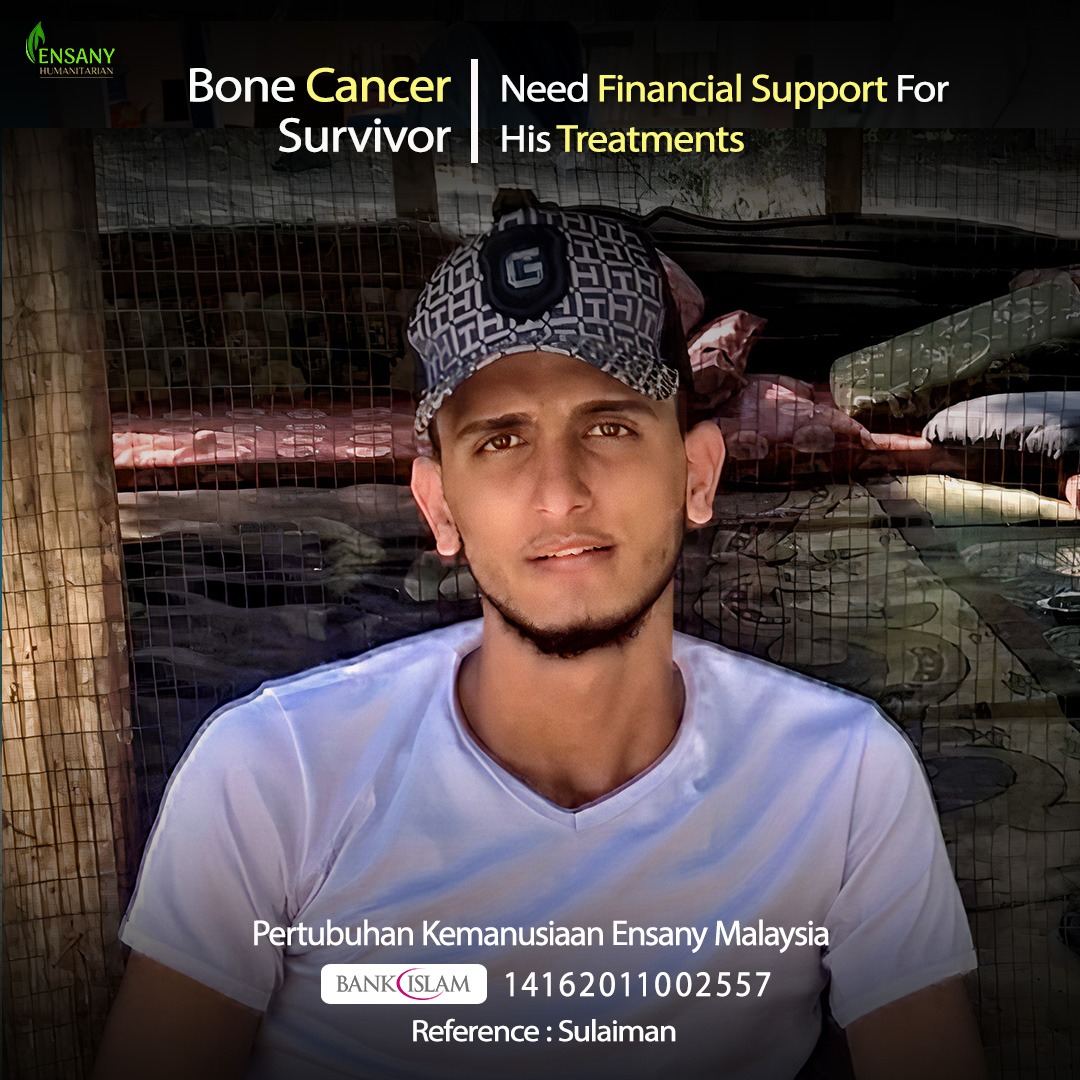 Bone Cancer Survivor Need Financial Support for His Treatments