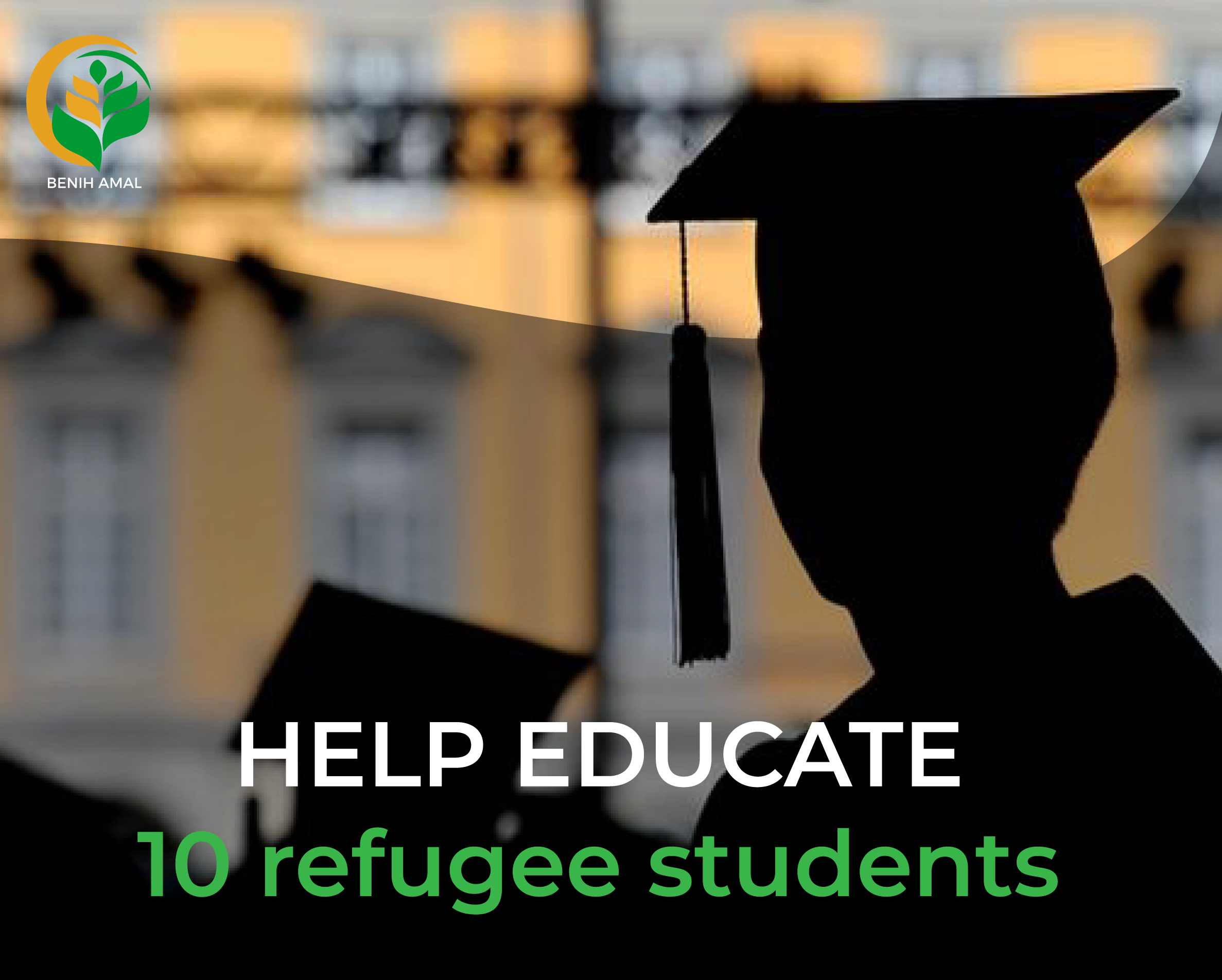 Help Educate 10 Refugee Students