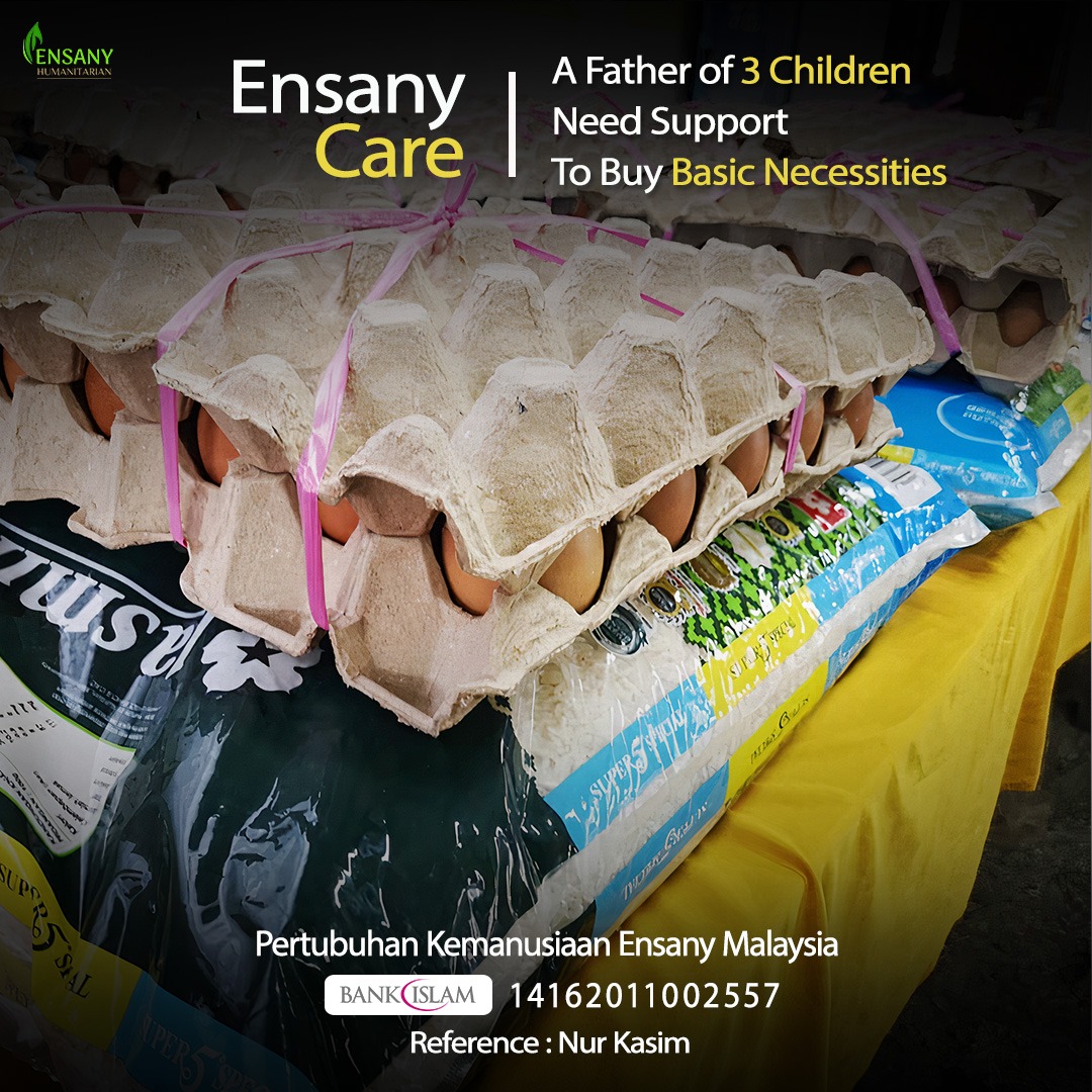 ENSANY CARE: A Father of 3 Children Need Support To Buy Basic Necessities