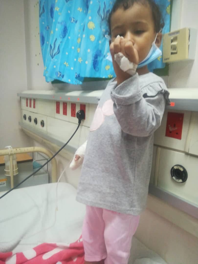 Help Abeer to pay the hospital bills and follow up her medications