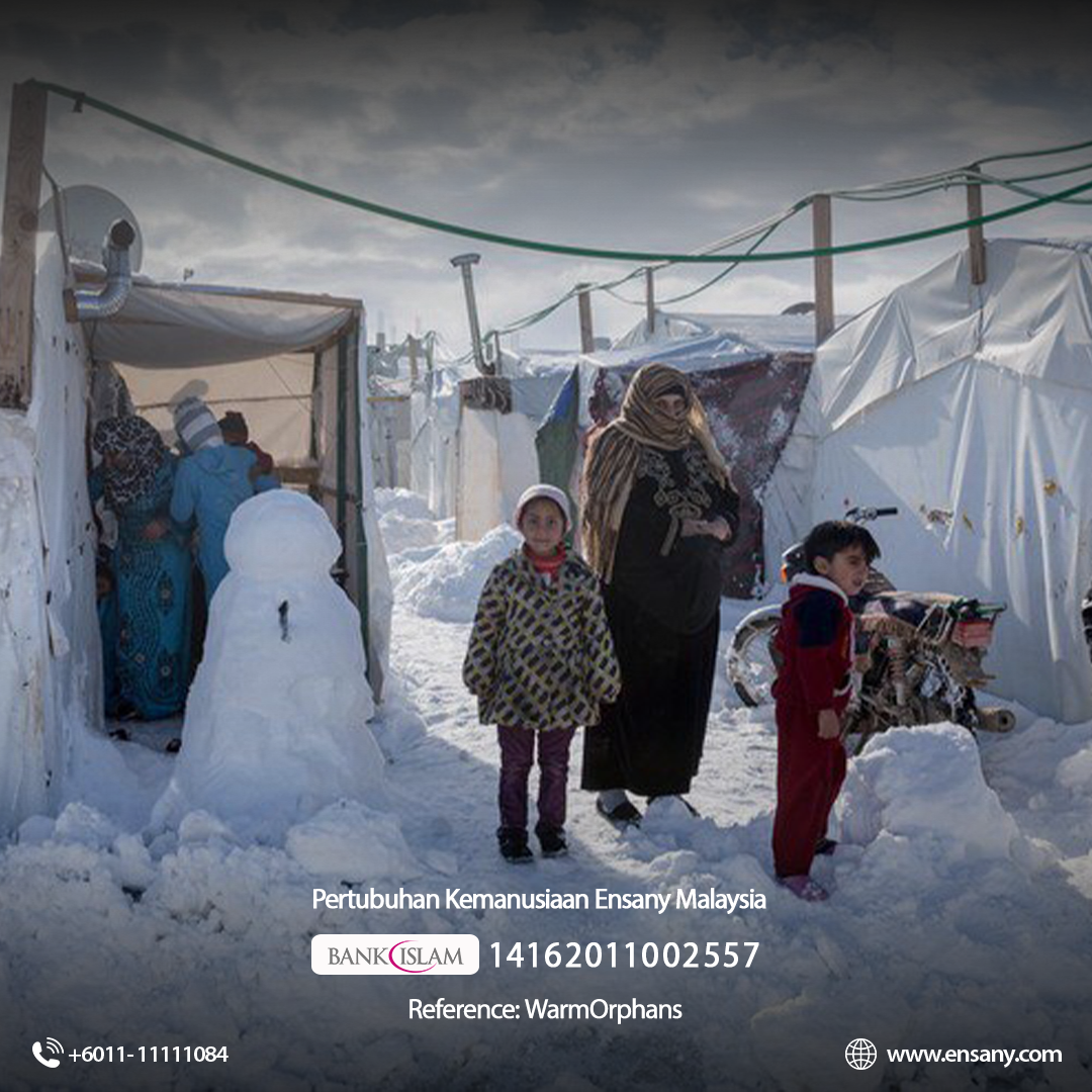 RM300 to sponsor an orphan in the Syrian camps