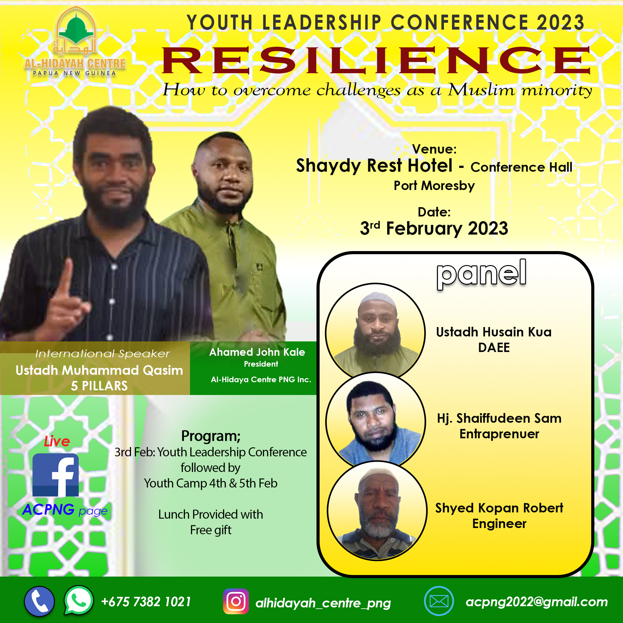 Youth Leadership Conference (campaign cancelled by NGO)