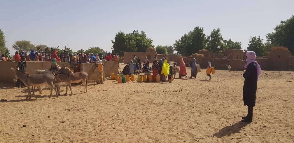 حملة  (اسقني) لحفر حفر آبار ارتوازية في النيجر