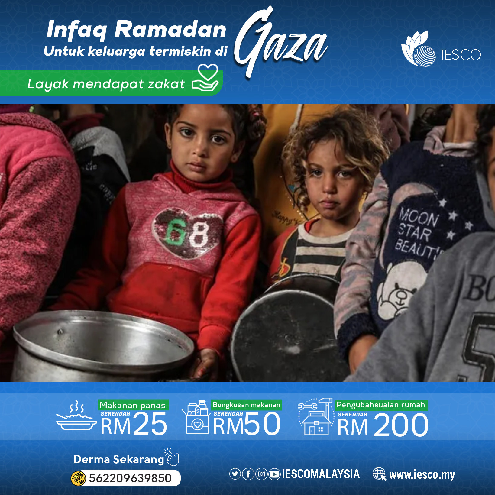 مشروع السلة الغذاية للعائلات الفقيرة في غزة