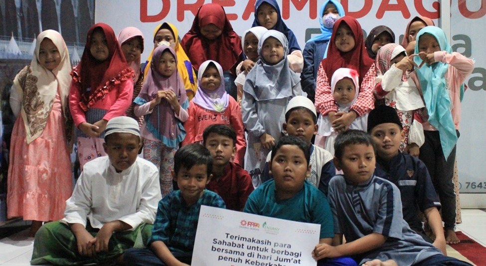 Support For Indonesian Needy Kids With Us
