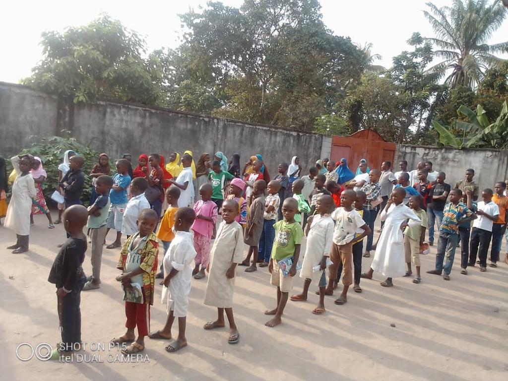 Meals Distribution for 34 Teachers and Huffaz in Matadi, Congo