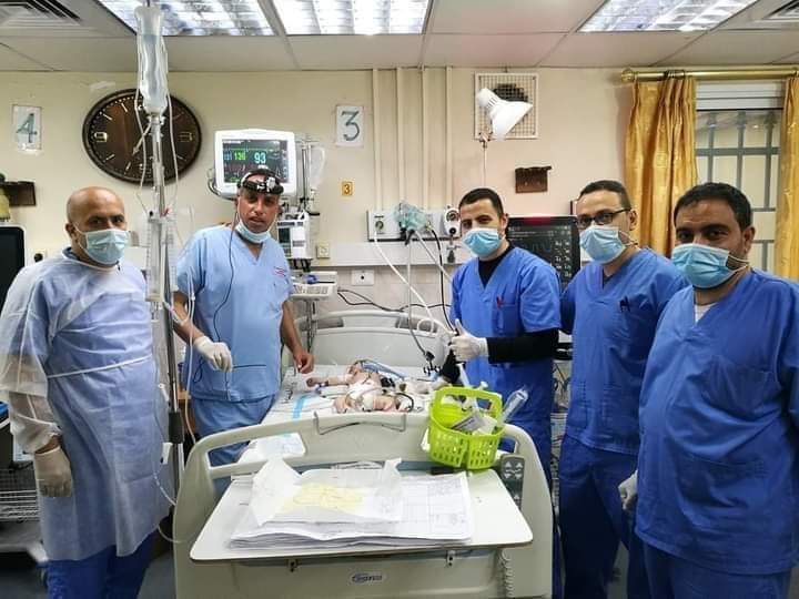 A baby child suffers deadly diseases and need to undergo urgent surgery