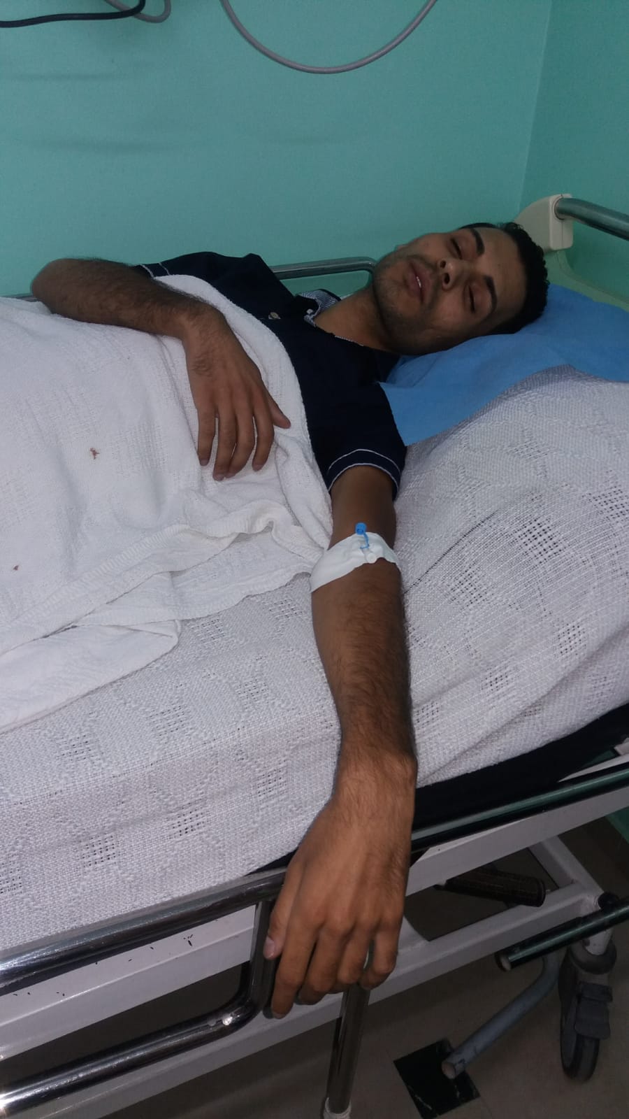 Hamza's battle with Crohn's disease