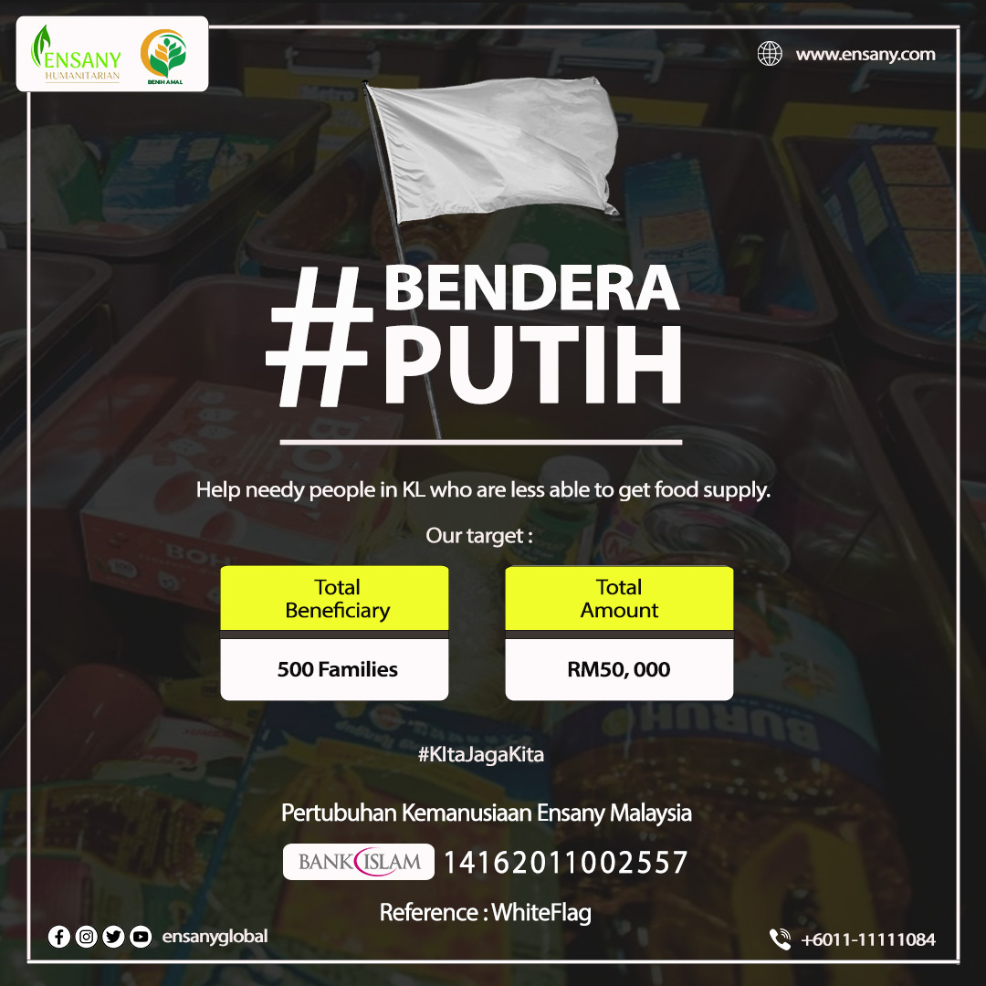 #BenderaPutih - White Flag Alert