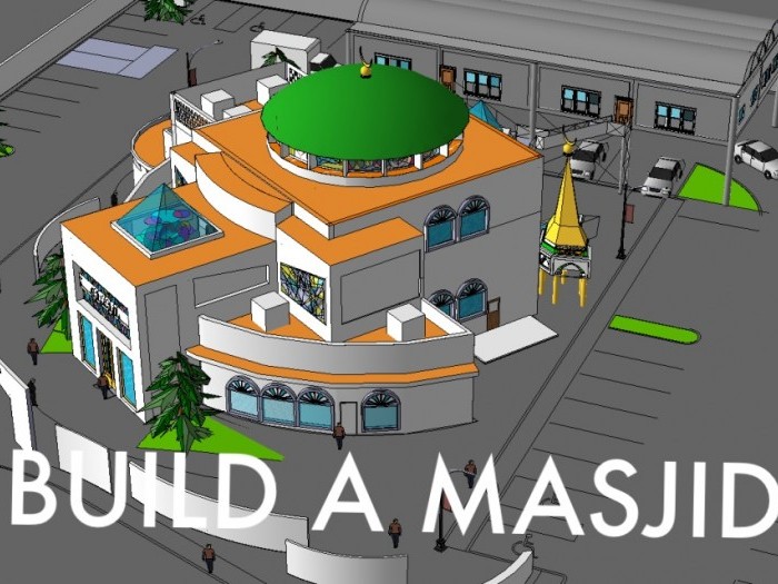 Build the second largest Mosque in Al-Quds city