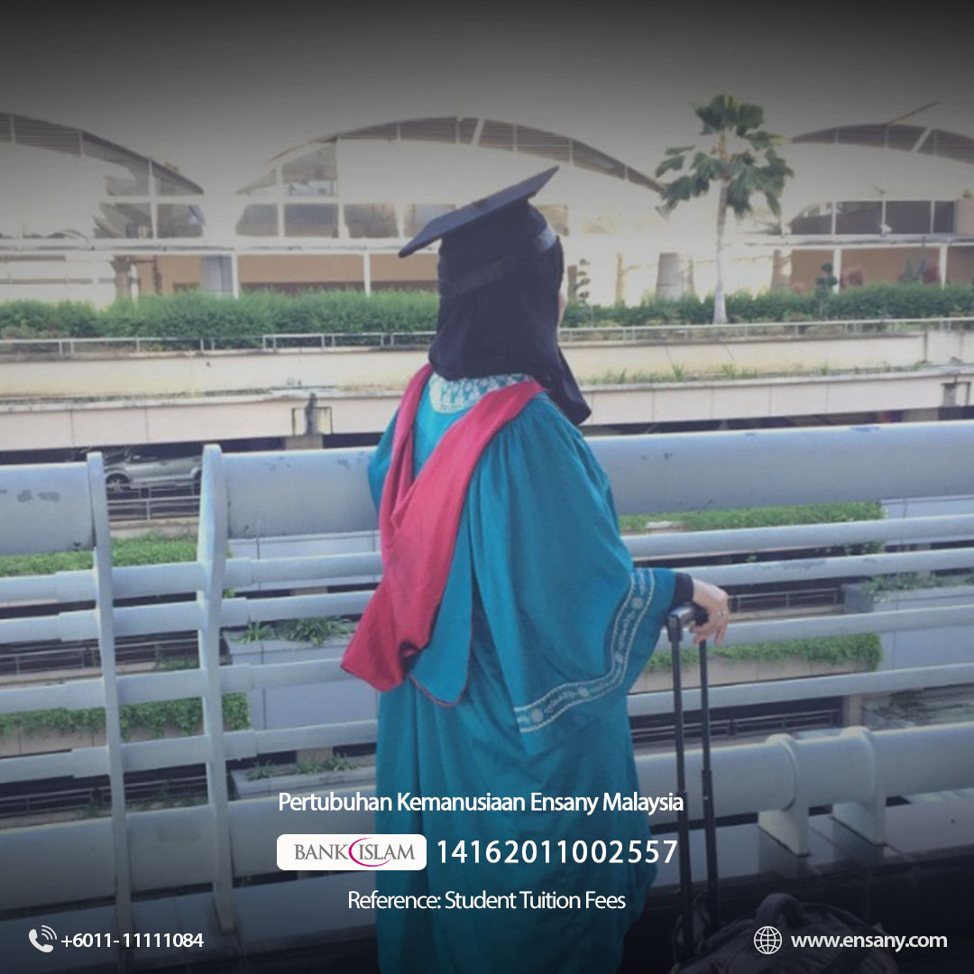 An independent Female Struggling with Tuition Fee to Be Graduated