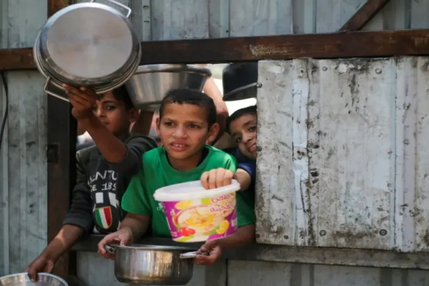 🥬 سلة الخضار… حياة تُعاد لعائلة نازحة في غزة