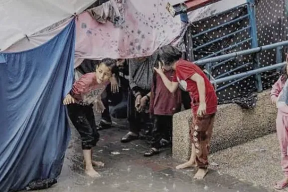 اغيثوا غزة من البرد