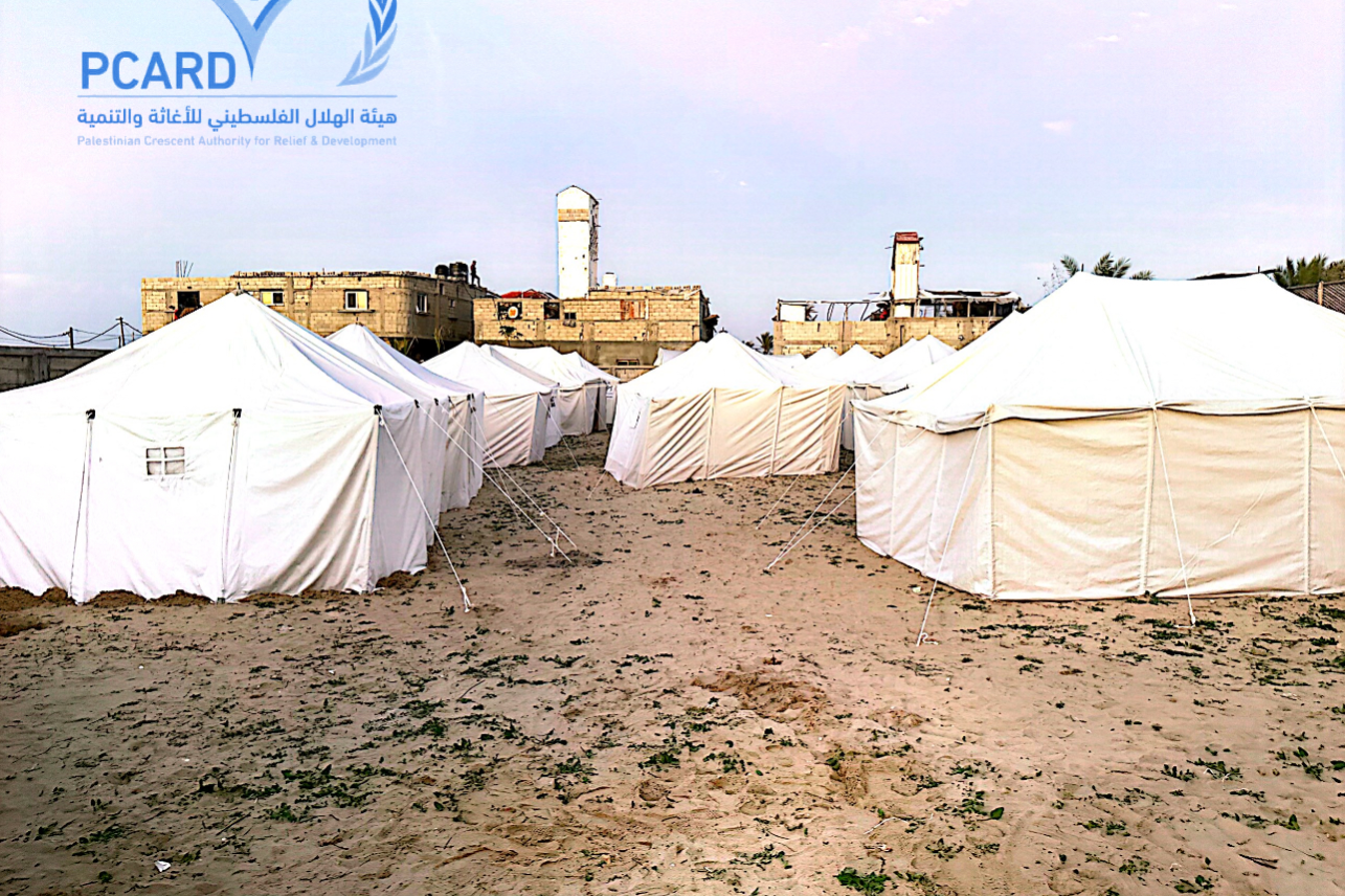 حملة توفير حقائب صحية للنساء و الفتيات في قطاع غزة