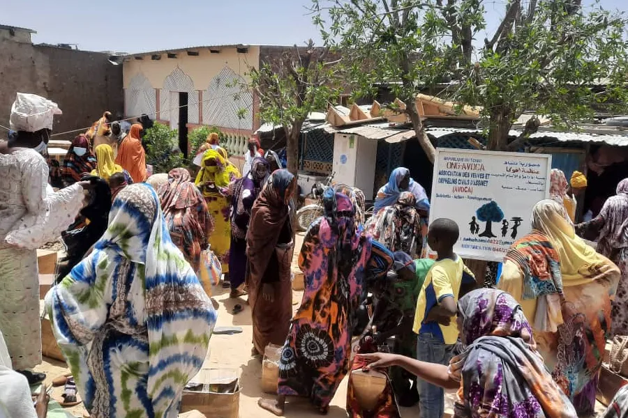 مشروع توزيع سلات غذائية