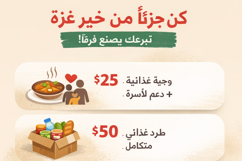 حملة المليون لإطعام وكسوة أطفال غزة