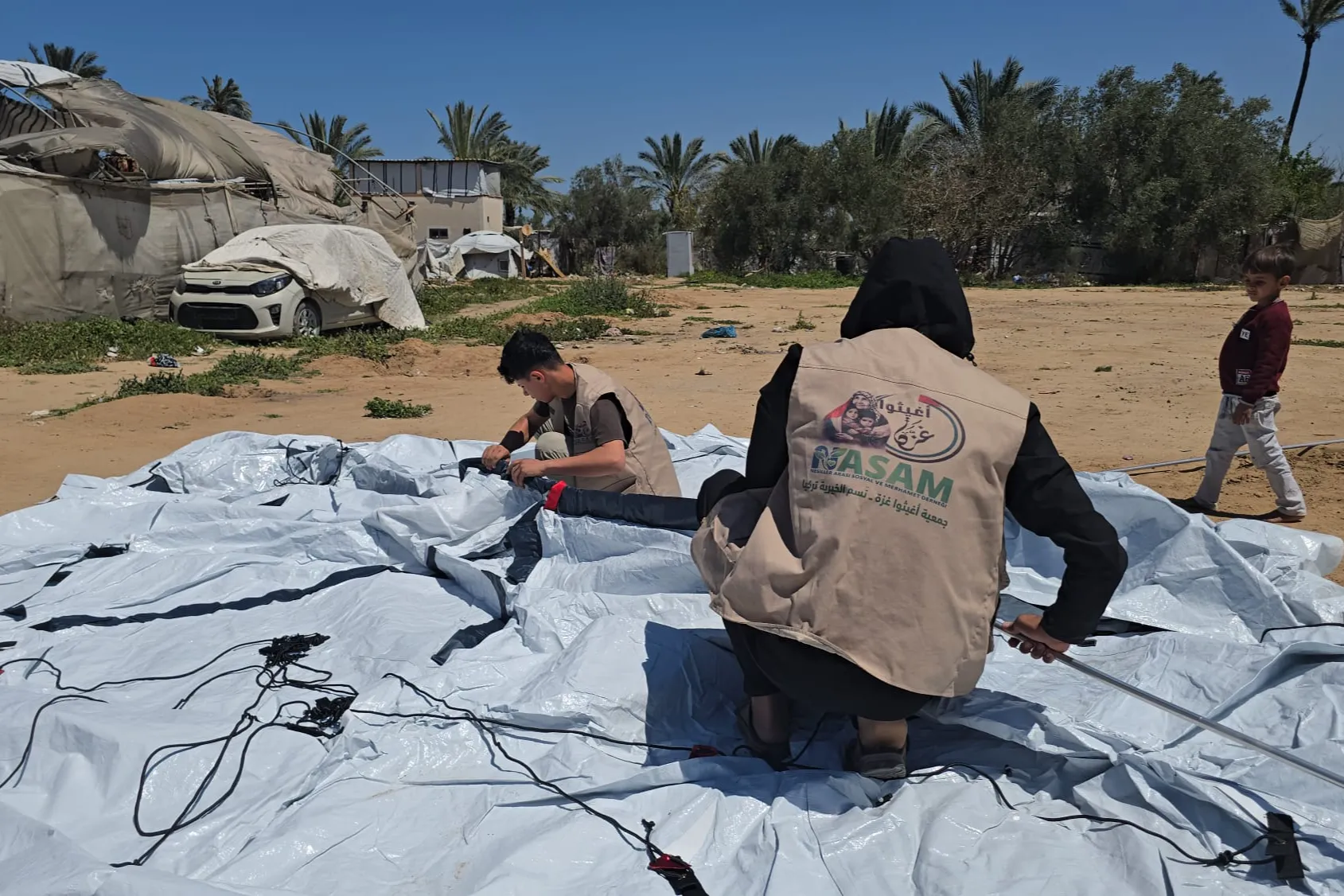 Urgent response to the earthquake In Syria