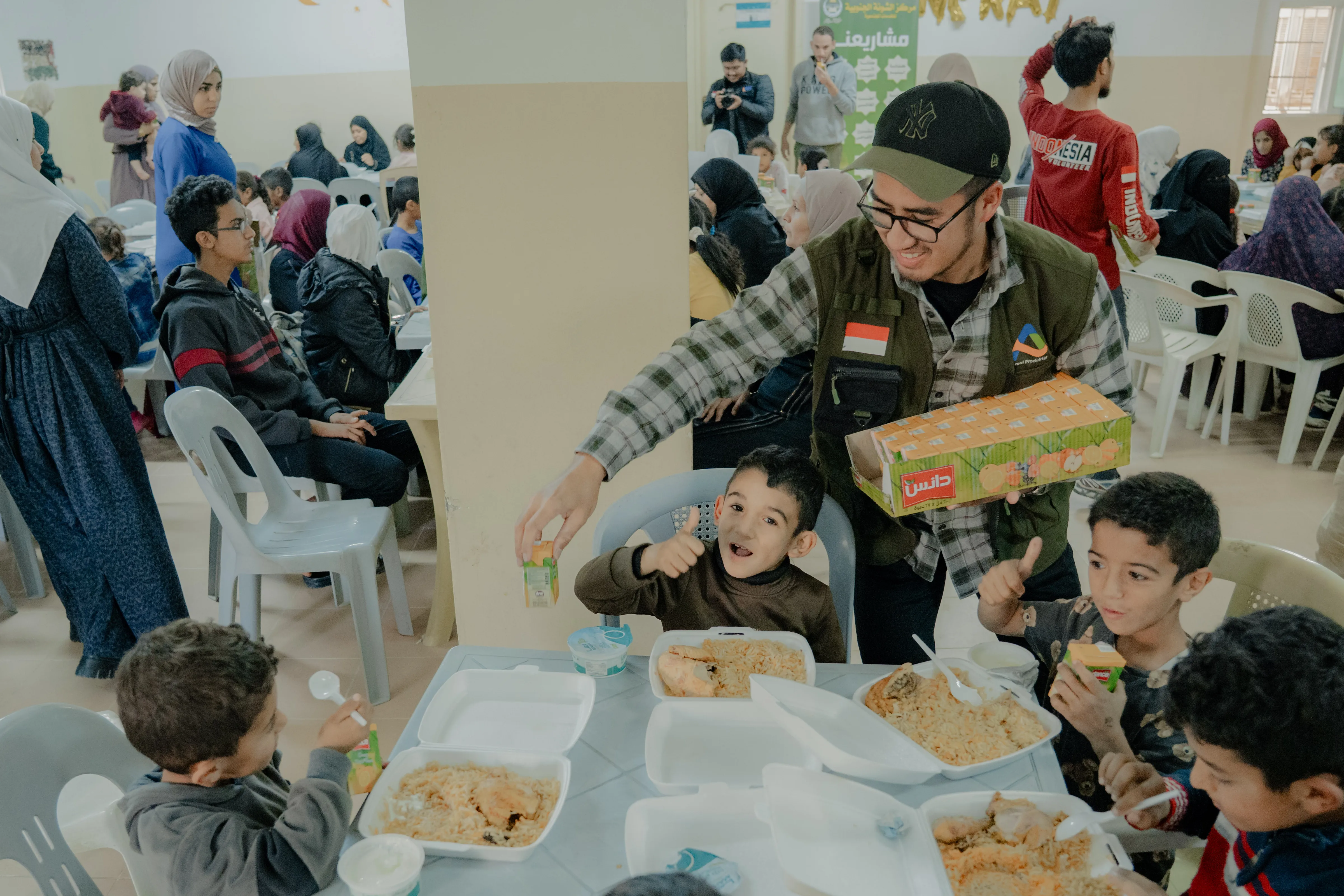 مساعدة الأسر الفلسطينية في الأردن