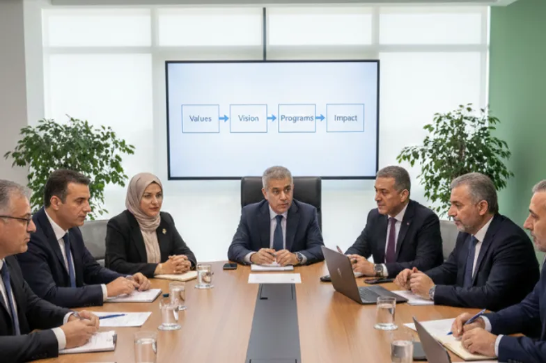 "خير الناس أنفعهم للناس": إطار استراتيجي لبناء منظمات ذات أثر تحويلي